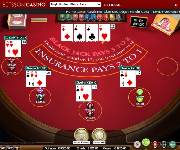 Online Blackjack