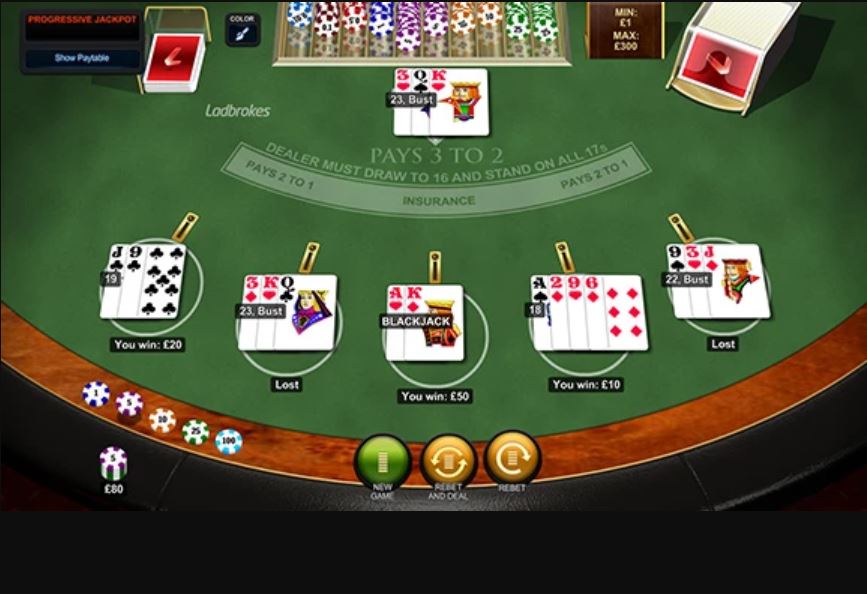 Vorschau zu Progressive Blackjack